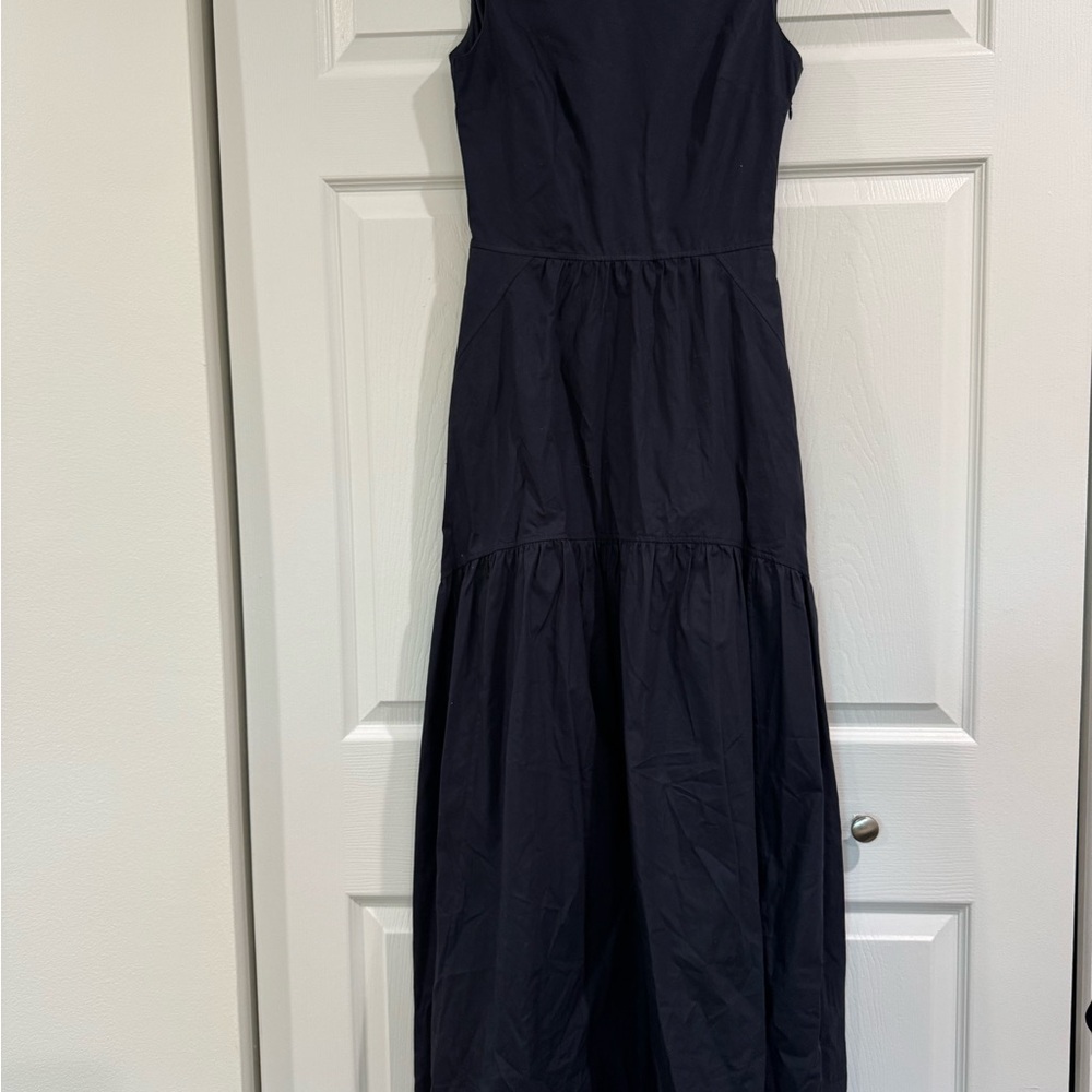 COS Navy Maxi Dress